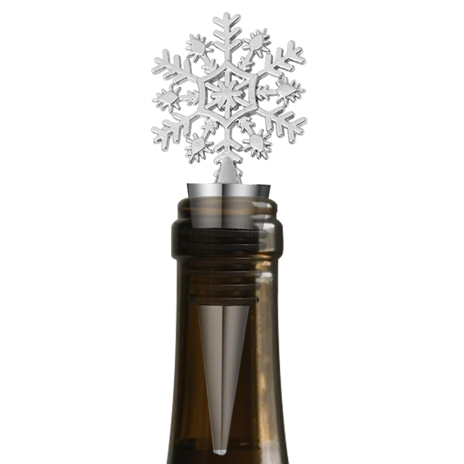 Wine To Beer Alcohol - Wijnflessenstop Kerstversiering Luchtdicht Kurk Vakantie Wijnverzegelaar