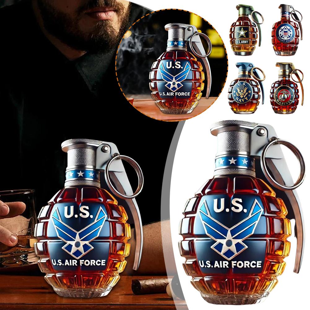 Wine Beer And Spirits - Whisky Karaf Fles Hoge Borosilicaatglas Granaatvorm