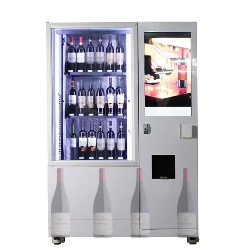 Wine To Beer Alcohol - Klantspecifiek slim verkoopautomaat systeem met leeftijdsverificatie,