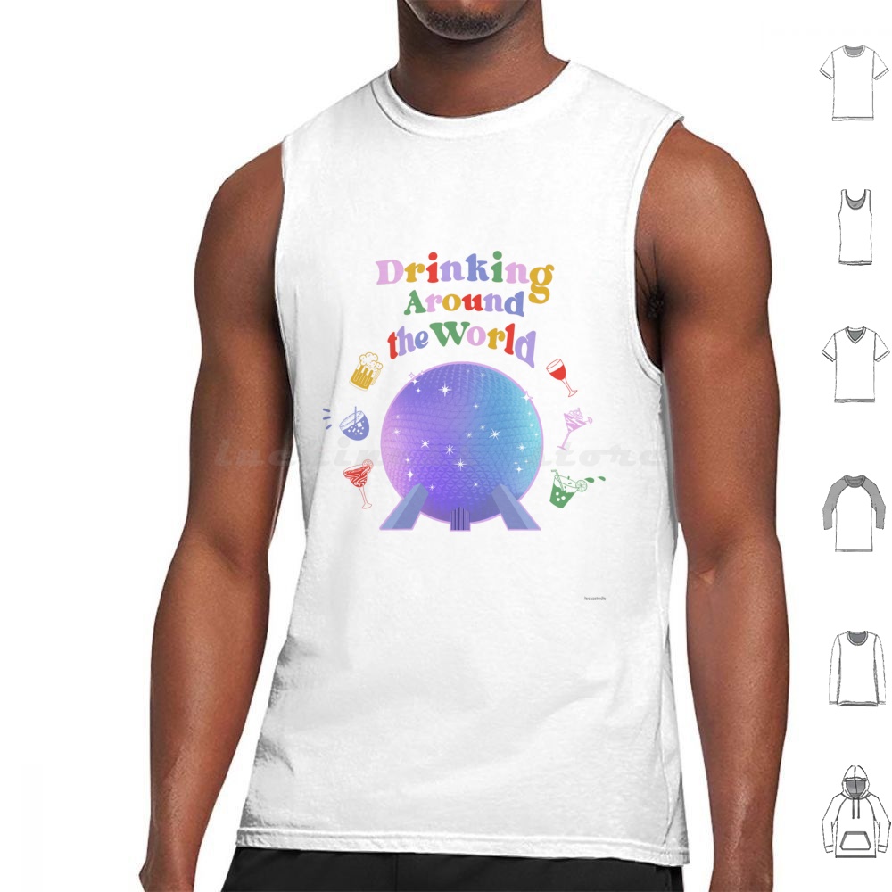 Wine Beer World - Drink Around The World Showcase Tanktops