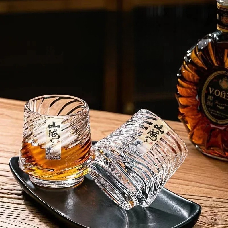 Wine Beer Whiskey - Glazen Whiskey Set Shanhai Glazen Huishoudelijke