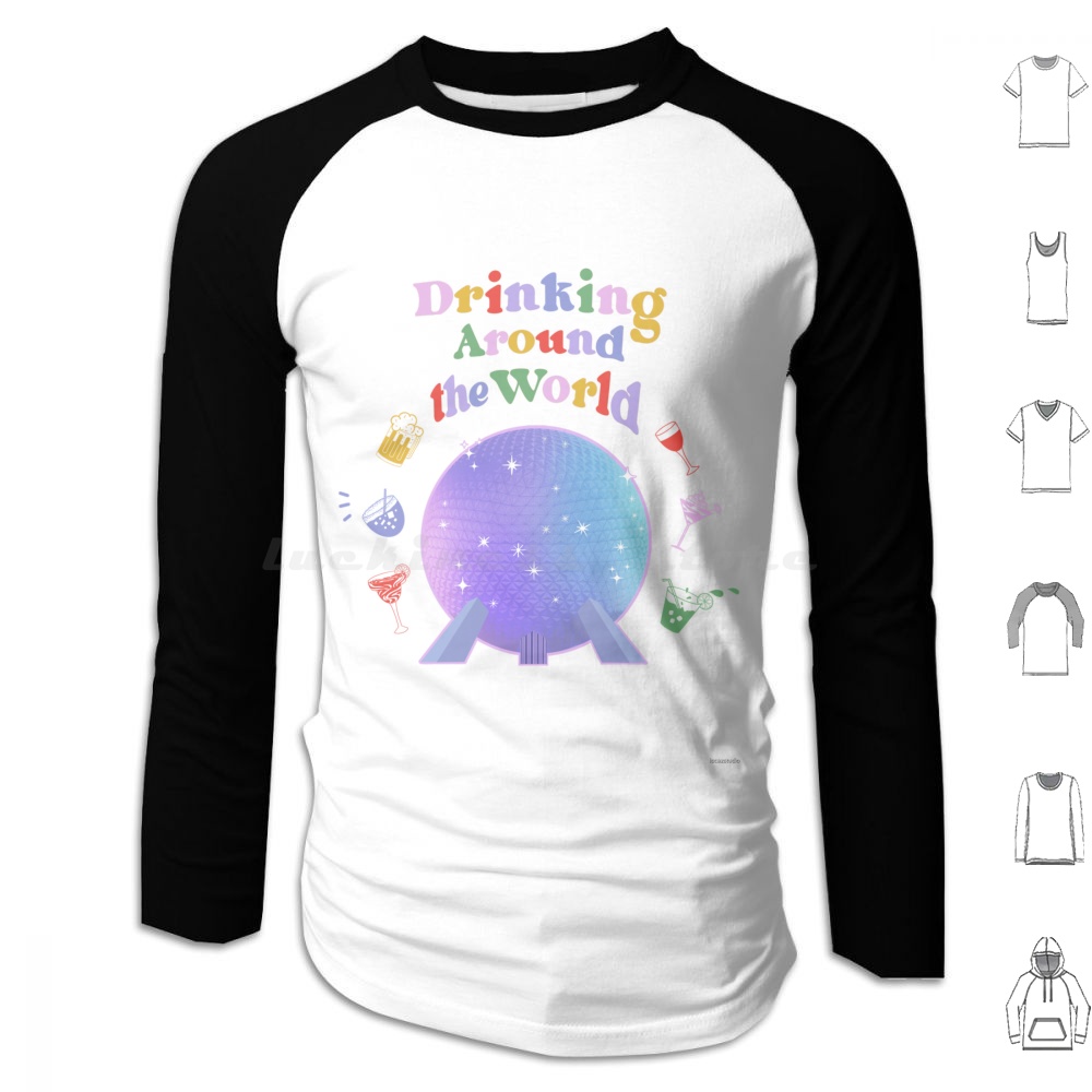 Wine Beer World - Drink Around The World Showcase Hoodies