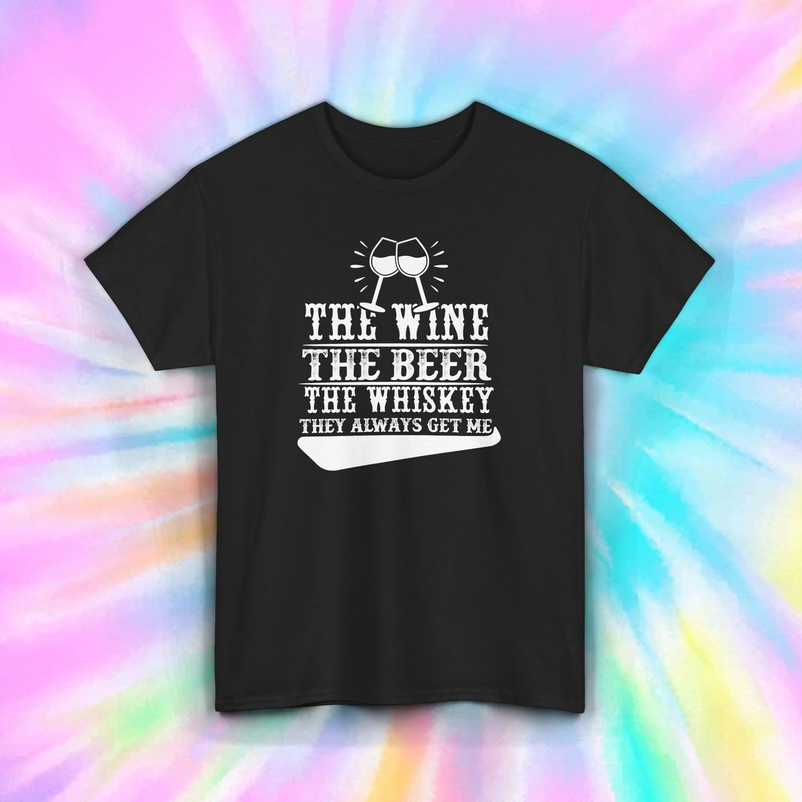 Wine To Beer Alcohol - Wijn bier whisky shirt grappige alcohol