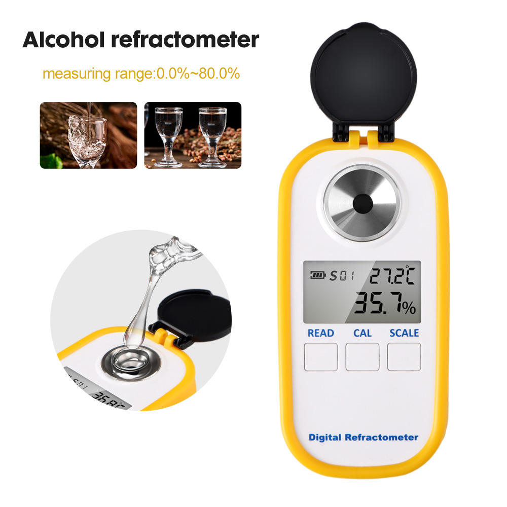 Digitale Alcohol Refractometer - Wine To Beer Alcohol recensie en prijs