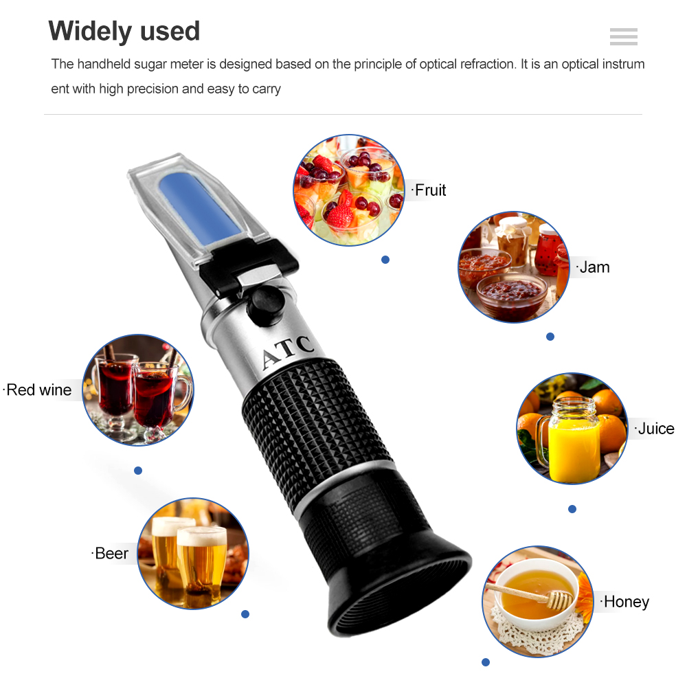 2 In 1 Draagbare Alcohol Brix  - Wine To Beer Alcohol recensie en prijs
