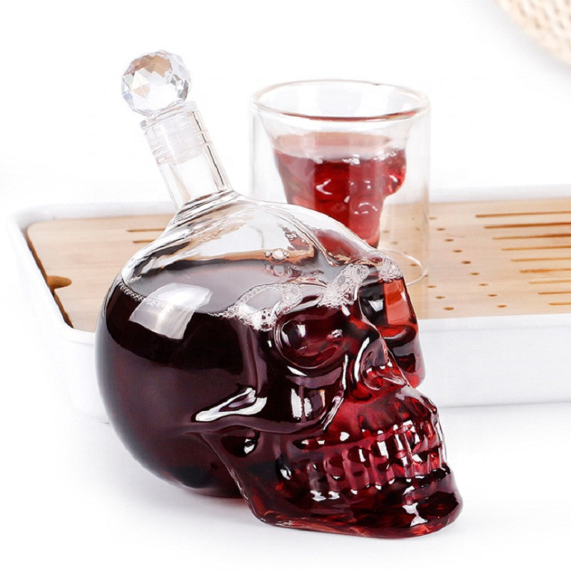 Creatieve Schedel Hoofd Karaf  - Wine Vodka Beer recensie en prijs