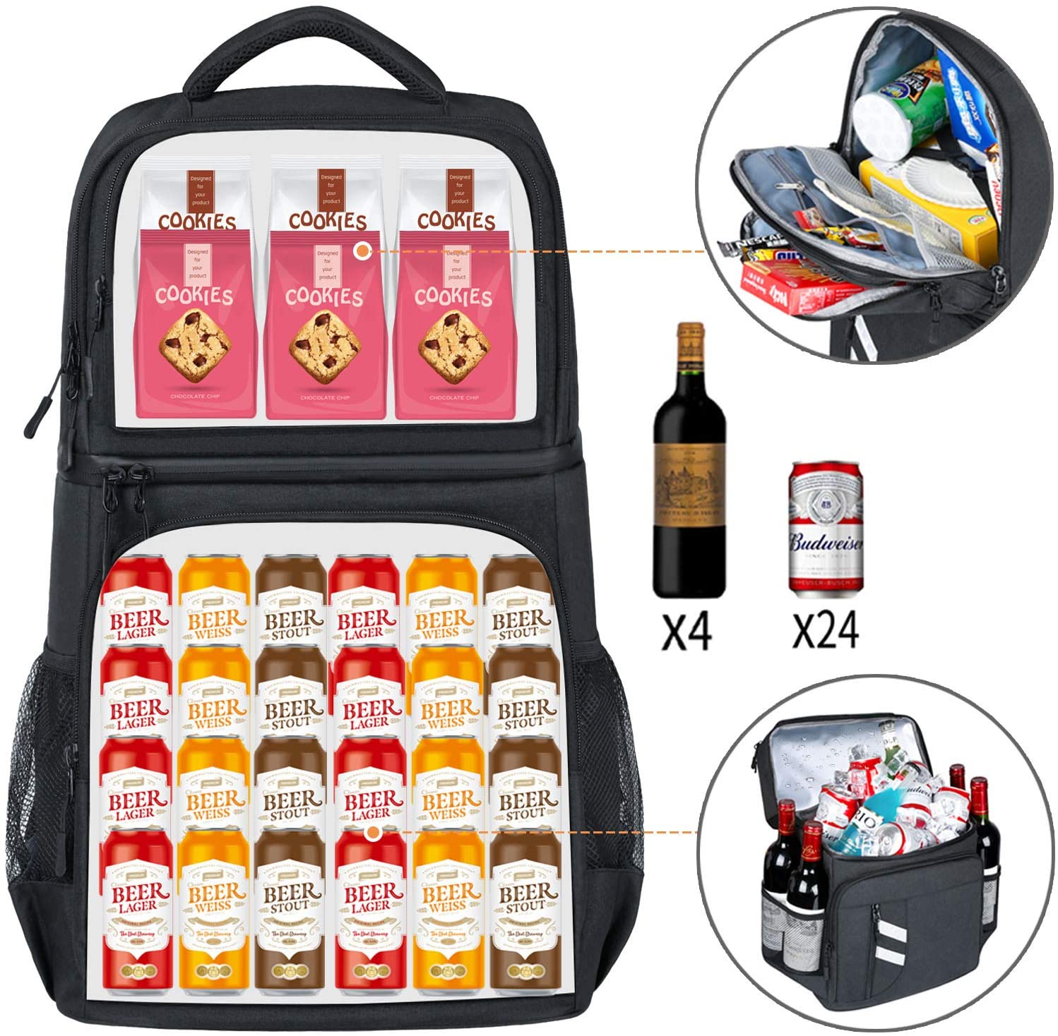 DENUONISS 2-in-1 Thermische Ko - Wine Beer Fridge recensie en prijs