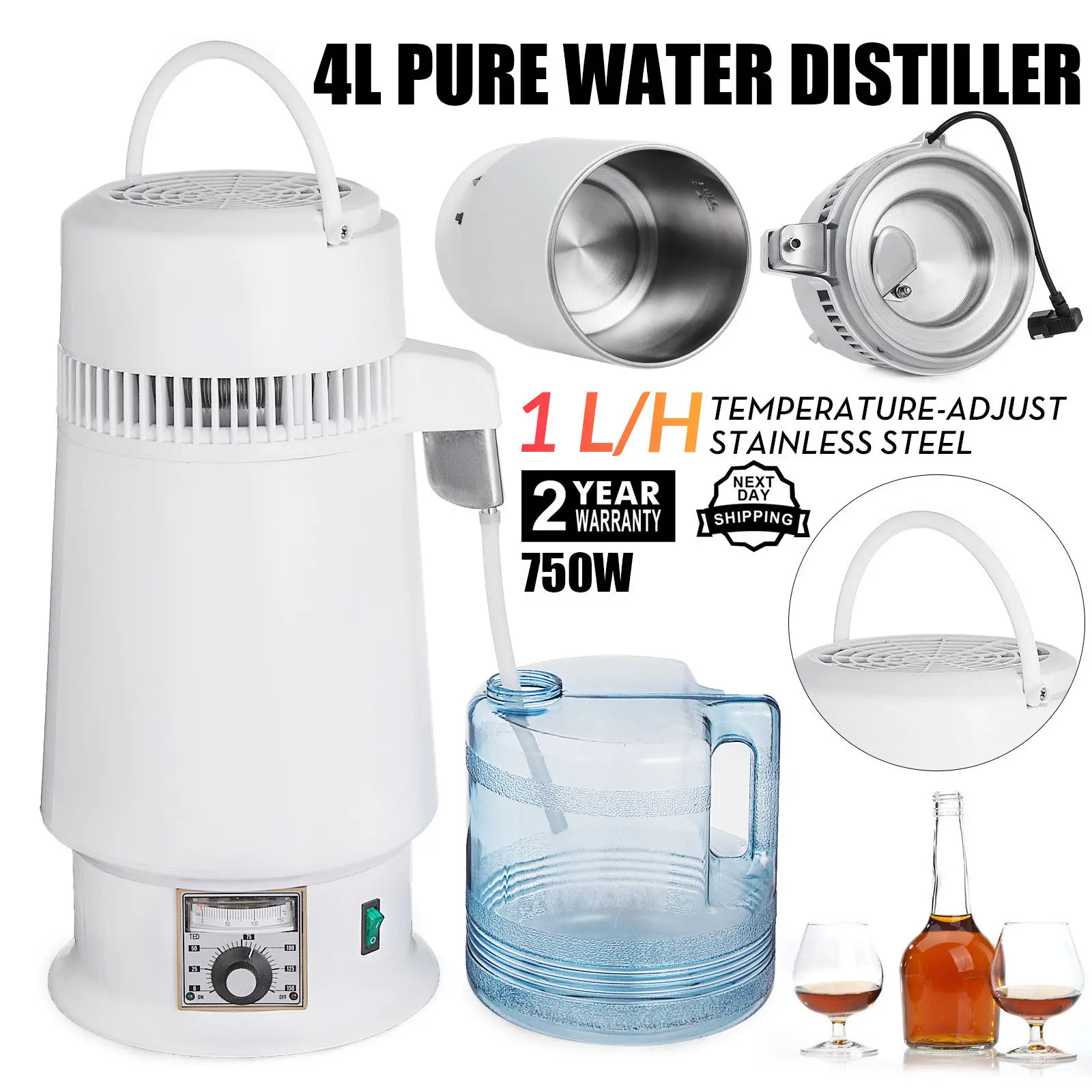Elektrische wateralcohol disti - Wine To Beer Alcohol recensie en prijs