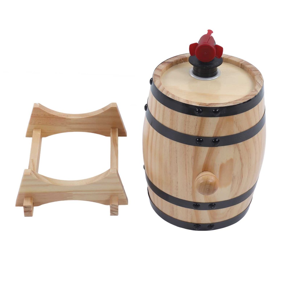 7-delige vintage houten wijn-  - Wine Beer Whiskey recensie en prijs