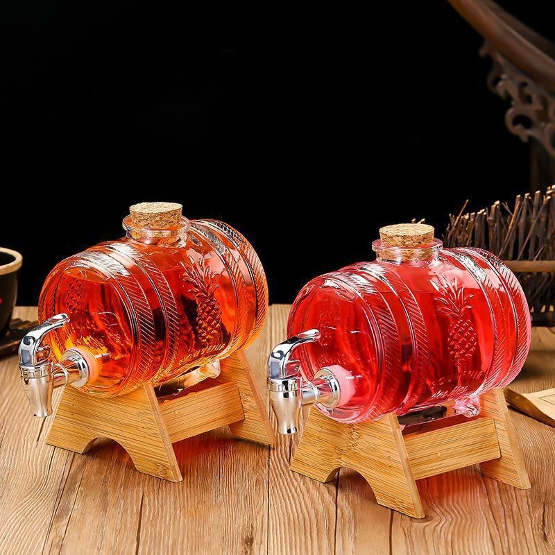 1L glazen whiskyvat wijnvat bi - Wine To Beer Alcohol recensie en prijs