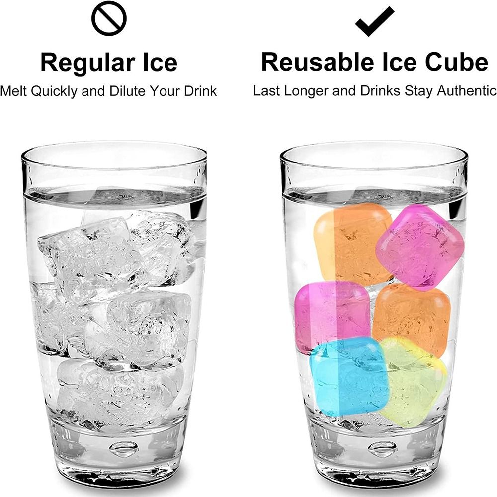 Plastic Ijsblokjes 20 Pak Kleu - Wine Beer And Spirits recensie en prijs